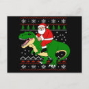 Recherche de dinosaure noël cartes postales Vacances