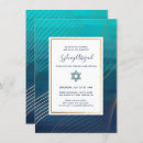 Recherche de blue bar bat mitzvah invitations Tendance