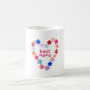 Recherche de nouvelle maman tasses Fleurs colorées