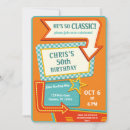 Recherche de de les années 50 anniversaire invitations Pour lui