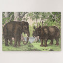 Recherche de elephant puzzles Mignonne
