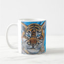 Recherche de peintures de jungle tasses Chat