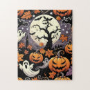 Recherche de halloween puzzles Batte