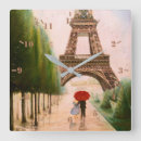 Recherche de eiffel tour horloges Romantique