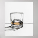 Recherche de whiskey posters Minimaliste