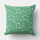 Recherche de motif de mosaïque abstrait coussins Vert