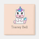 Recherche de licorne rose magnets Blanc