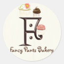 Recherche de monogramme f autocollants Personnalisation