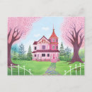 Recherche de rose victorien rose cartes postales Maison victorienne