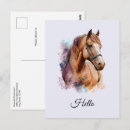 Recherche de tête de chevaux cartes postales Cheval