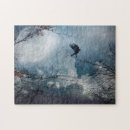 Recherche de croissant de lune puzzles Bleu