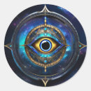 Recherche de oeil bleu autocollants Noir