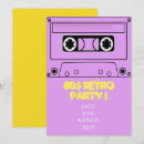 Recherche de années 1980 invitations Fluos