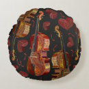 Recherche de motif de musique coussins Illustration
