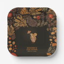 Recherche de écureuil assiettes en papier Capricieux