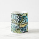 Recherche de dessin abstrait tasses Dessin au trait
