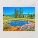 Recherche de parc national de yellowstone cartes postales Wyoming