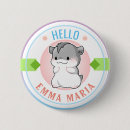 Recherche de hamsters badges Kawaii