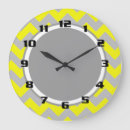 Recherche de zigzag jaune horloges Chevron
