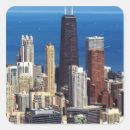 Recherche de chicago skyline autocollants Moderne