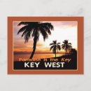 Recherche de clés cartes postales Key west