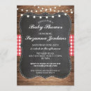 Recherche de guingan rouge invitations Bbq