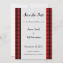 Recherche de scottish invitations Rouge