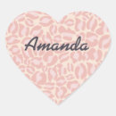 Recherche de léopard rose autocollants Animal