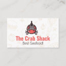 Recherche de logo de fruits de mer cartes visite Chef