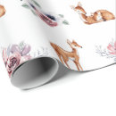 Recherche de motif de cerfs communs papier cadeau Mignon