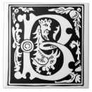Recherche de initiales de b carreaux Dragon