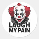 Recherche de visages clown autocollants Pour tous