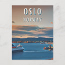 Recherche de souvenir de la norvège cartes postales Oslo