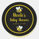 Recherche de abeille noire jaune autocollants Anniversaire