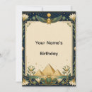 Recherche de égyptien anniversaire invitations Pharaon