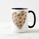 Recherche de léopard tasses Coeur