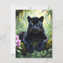 Recherche de panthère noire cartes postales Gros chat