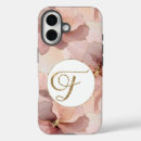Recherche de lettre f iphone coques Floral