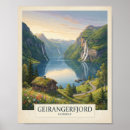 Recherche de fjord norvégien posters Norvège