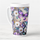Recherche de rêve de papillon tasses Floral