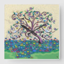 Recherche de arbre de vie horloges Fleurs