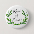Recherche de feuilles vertes badges Pour elle