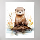 Recherche de loutre mignonne posters Adorable