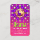Recherche de symboles yin yang cartes visite Yoga