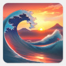 Recherche de hokusai la grande vague autocollants Océan