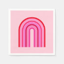 Recherche de vintage rose serviettes Géométrique