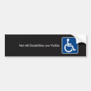 Recherche de invisible voiture autocollants Incapacité