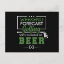 Recherche de golfeurs cartes postales Tournoi