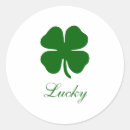 Recherche de pub irlandais autocollants Trèfle