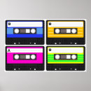 Recherche de bandes cassette audio posters Musique